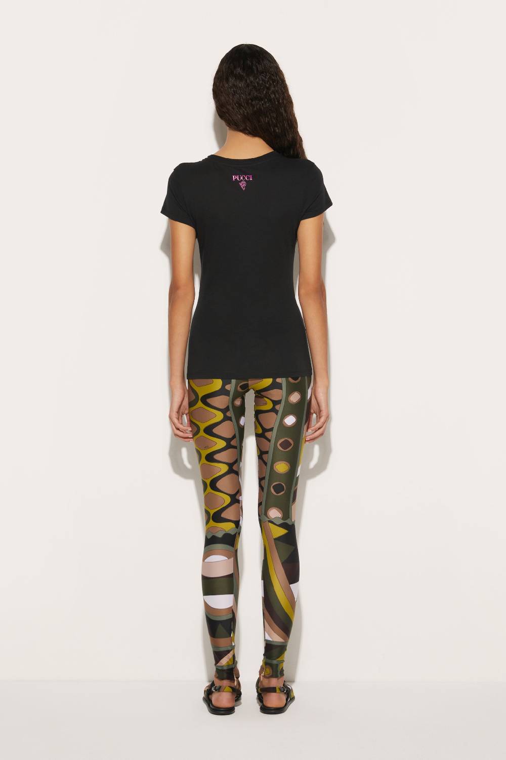 Pucci T-shirt con inserto Iride Offerte esclusive