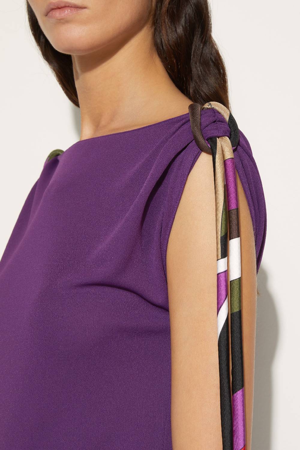 Pucci Abito lungo con inserti Iride Offerte stagionali