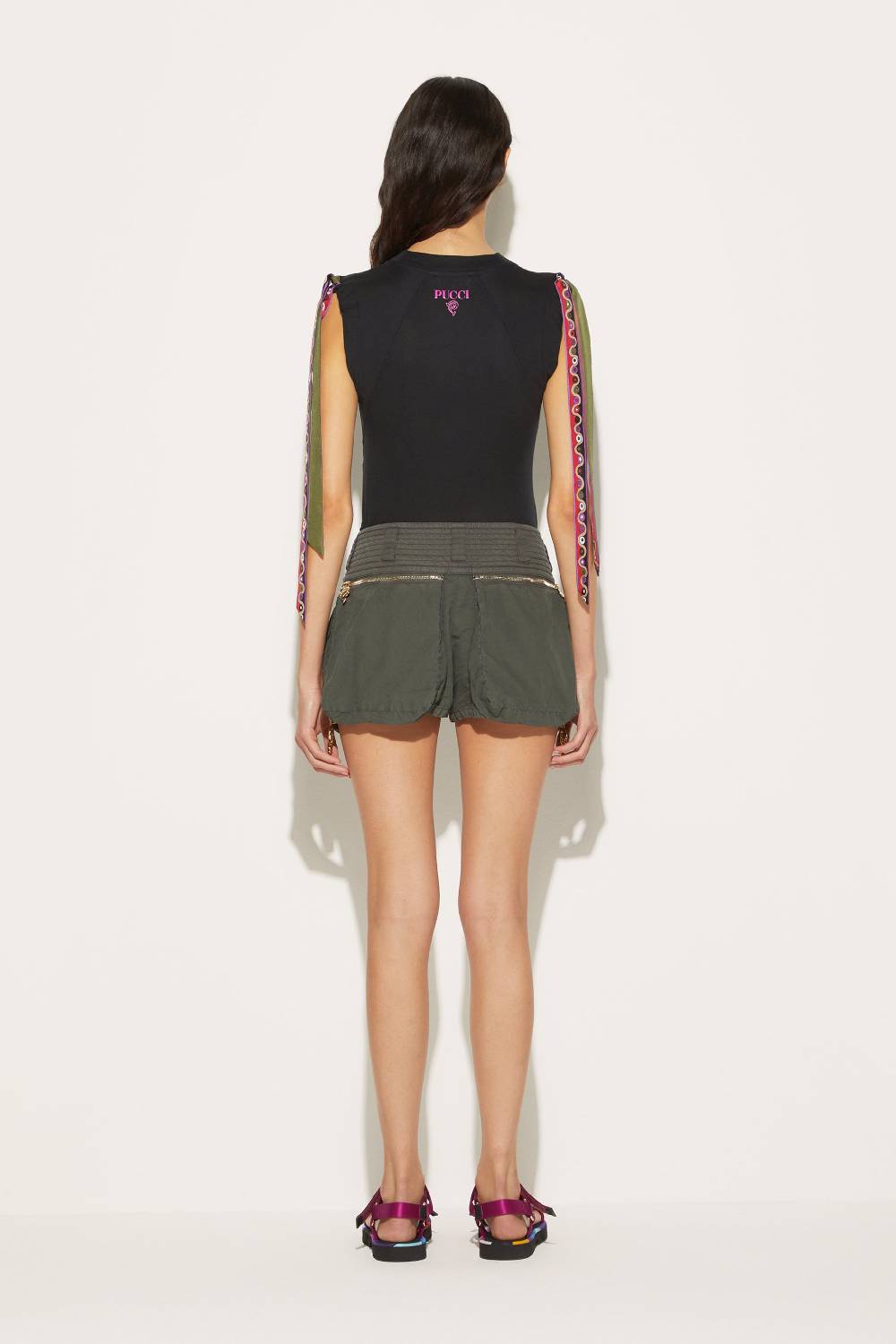 Pucci Top con inserti Iride Comprane uno, ottenene uno gratis