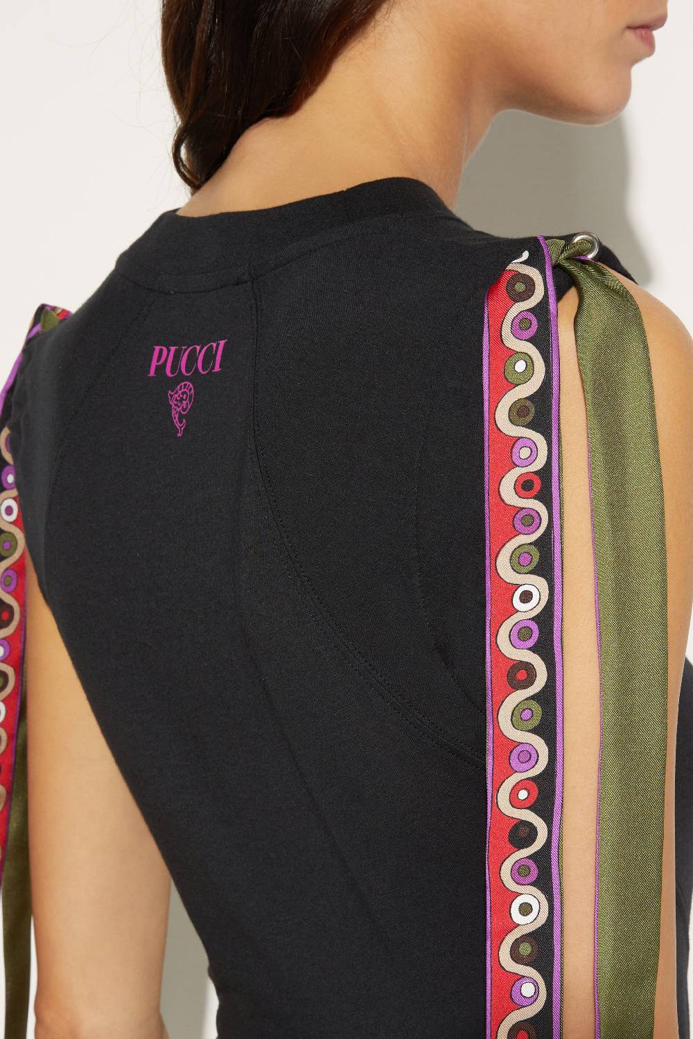 Pucci Top con inserti Iride Comprane uno, ottenene uno gratis