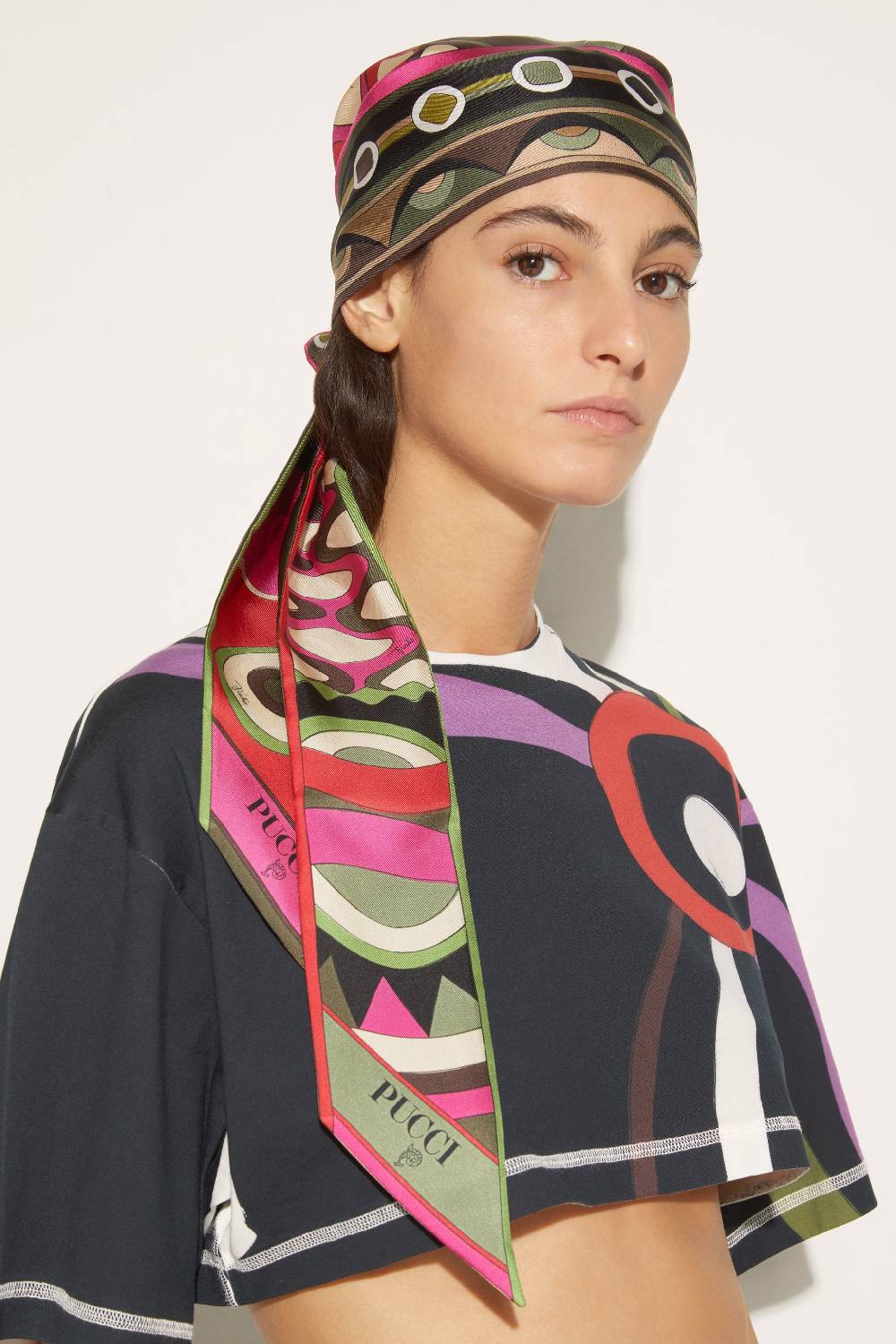 Pucci Foulard in seta con stampa Vivara Offerte giornaliere