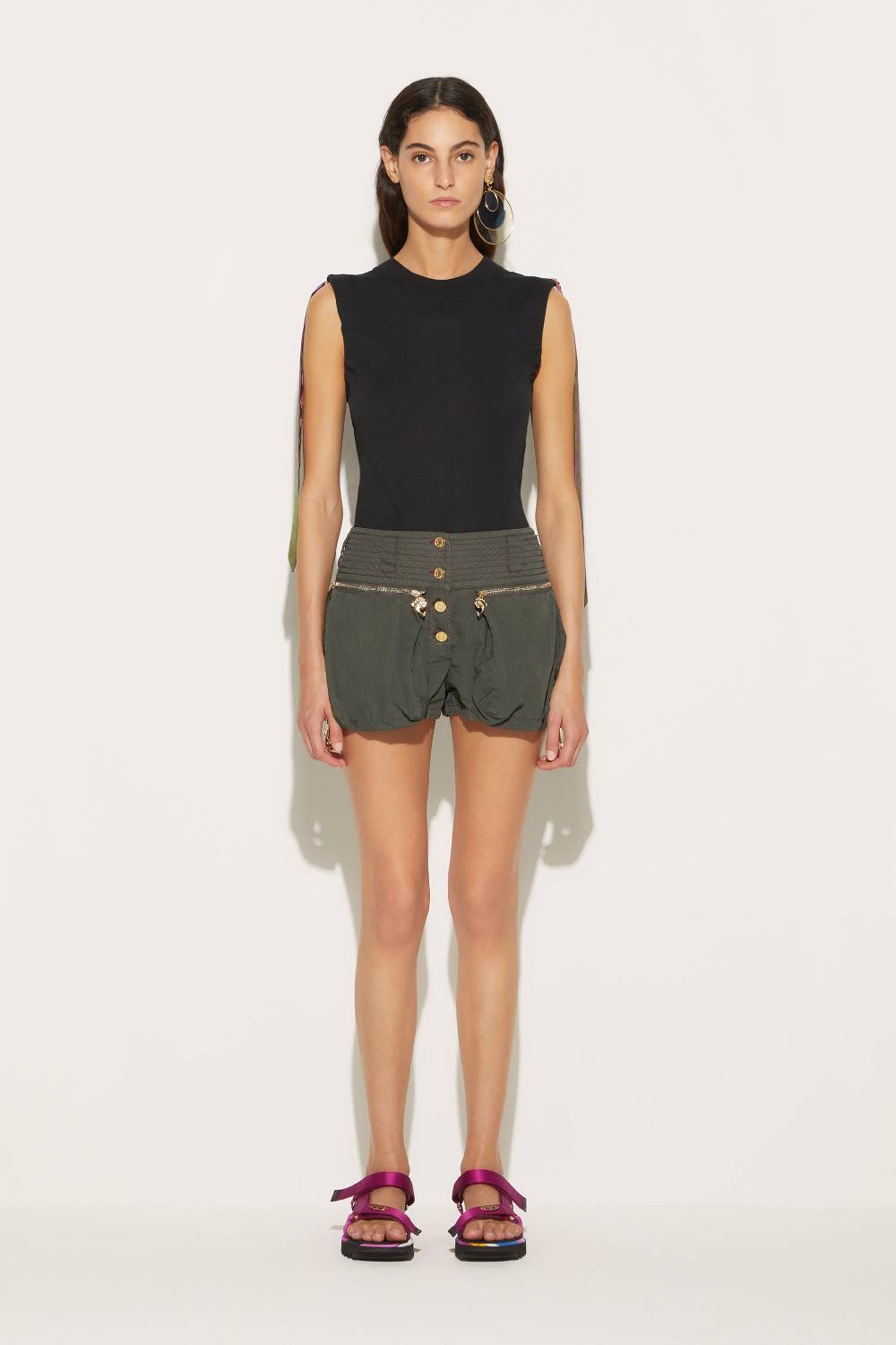 Pucci Shorts cargo in toile di cotone Prezzo basso
