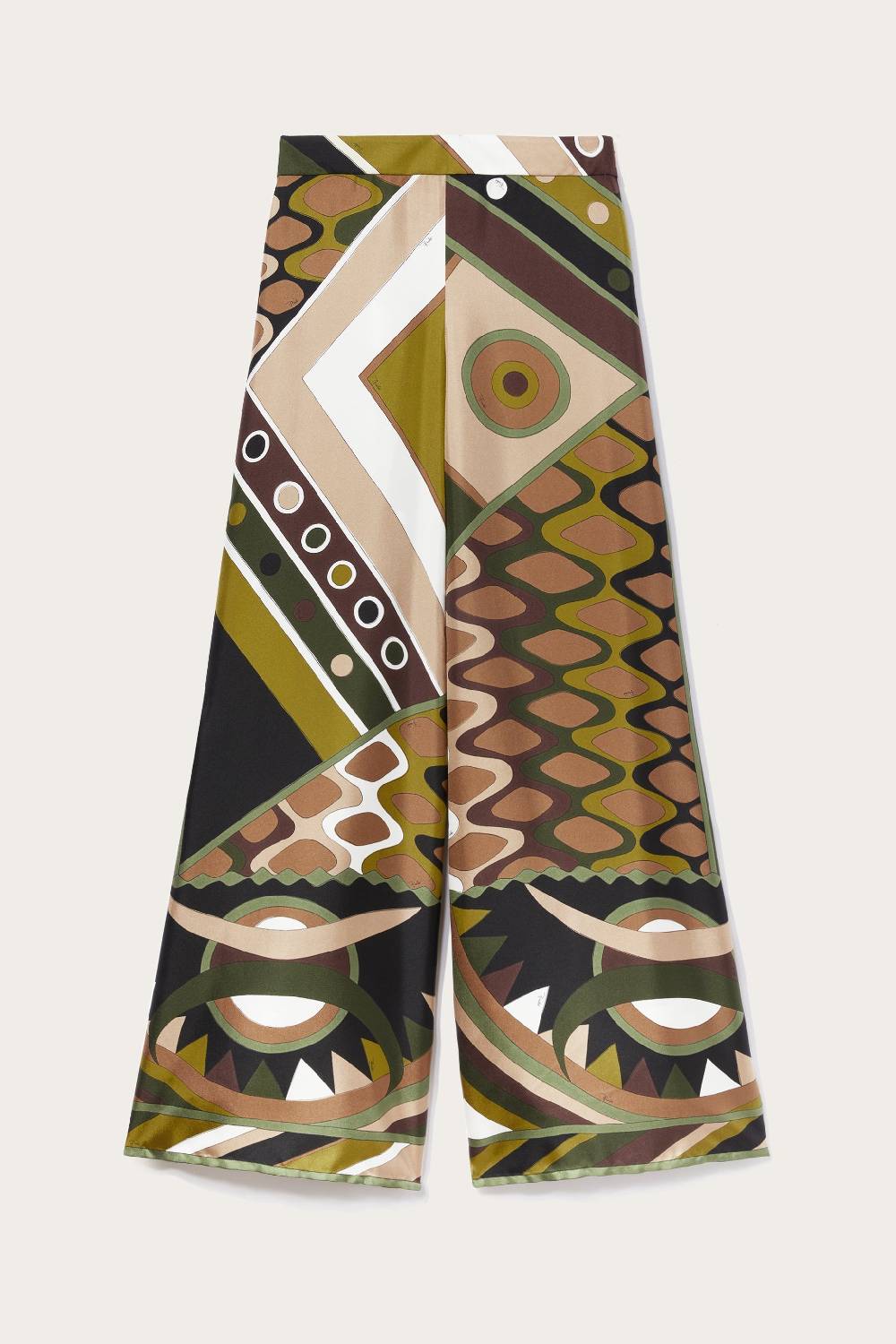 Pucci Pantaloni in seta con stampa Vivara Fino al 60% di sconto