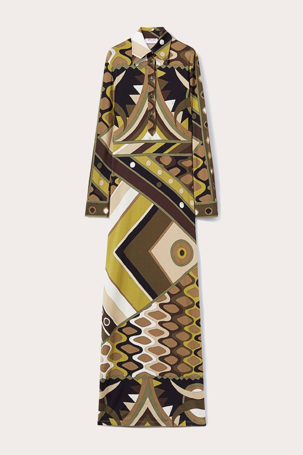 Pucci Abito lungo con stampa Vivara Fino al 55% di sconto