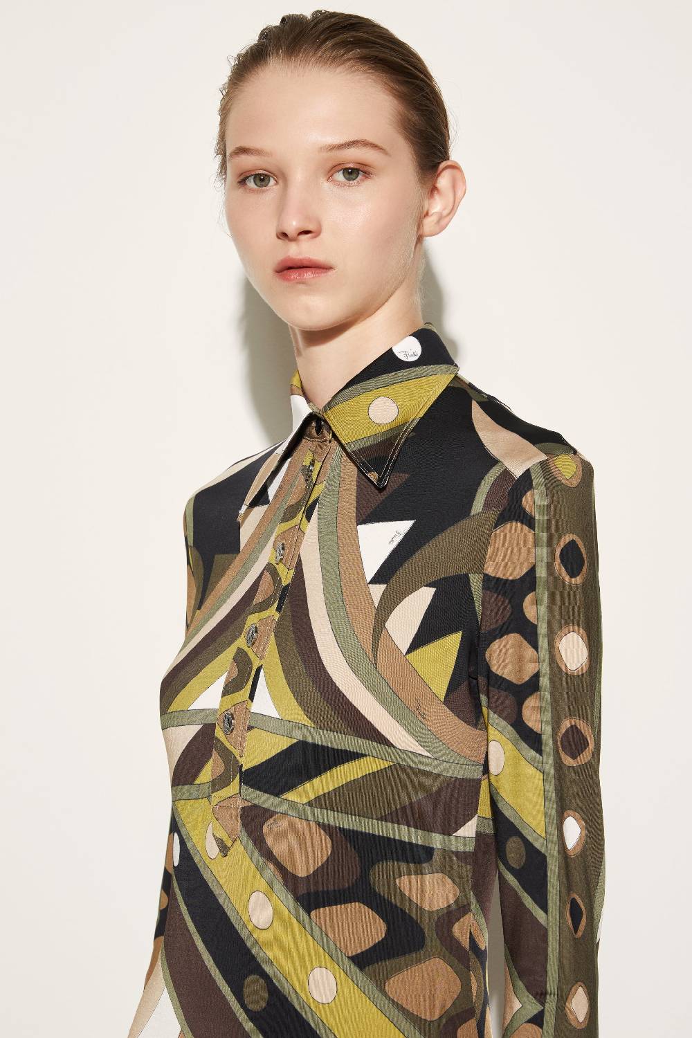 Pucci Abito lungo con stampa Vivara Fino al 55% di sconto