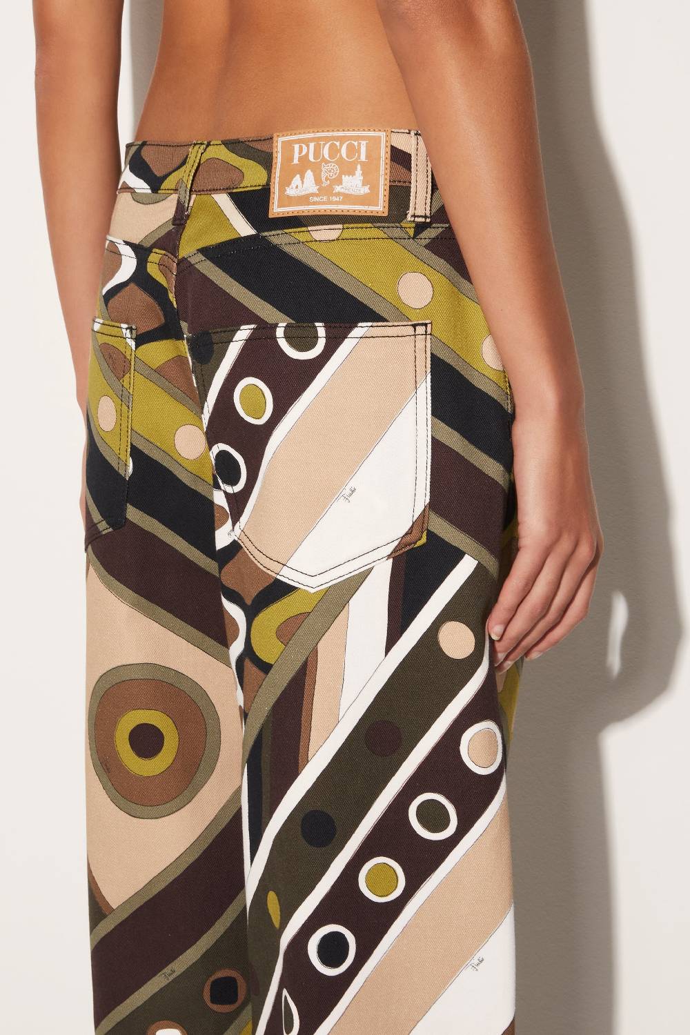 Pucci Pantaloni a gamba ampia con stampa Vivara Black Friday Prezzi