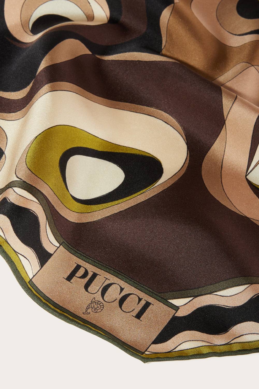 Pucci Foulard in seta con stampa Bersaglio Nuovo