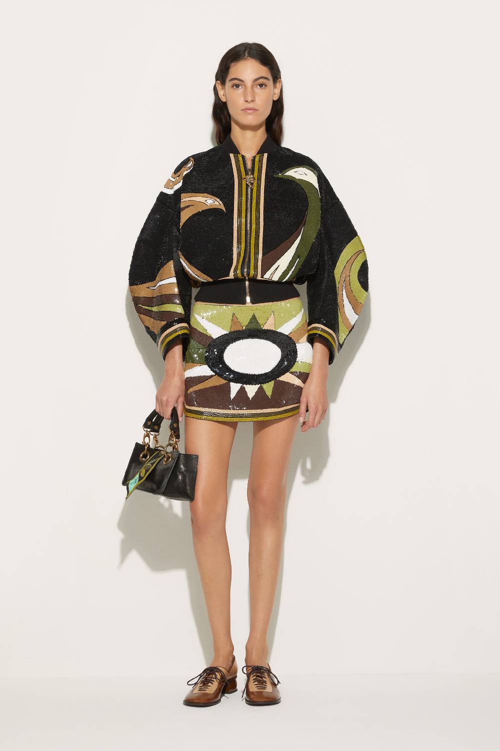 Pucci Minigonna con motivo Cigni Promozione