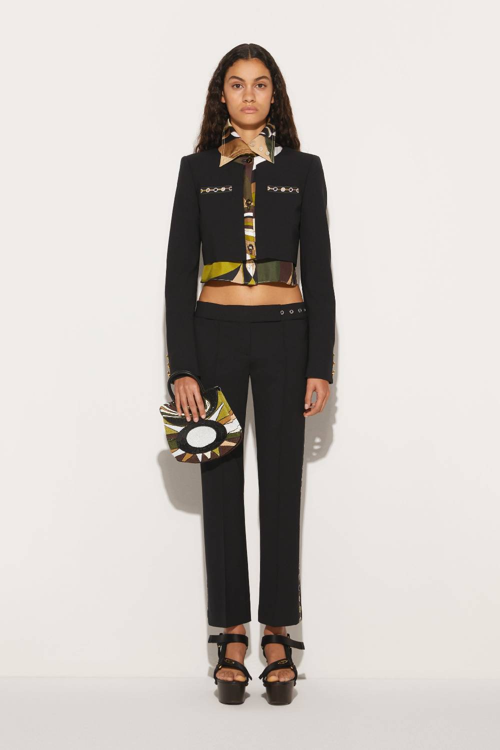 Pucci Pantaloni con finiture Vivara Sottocosto