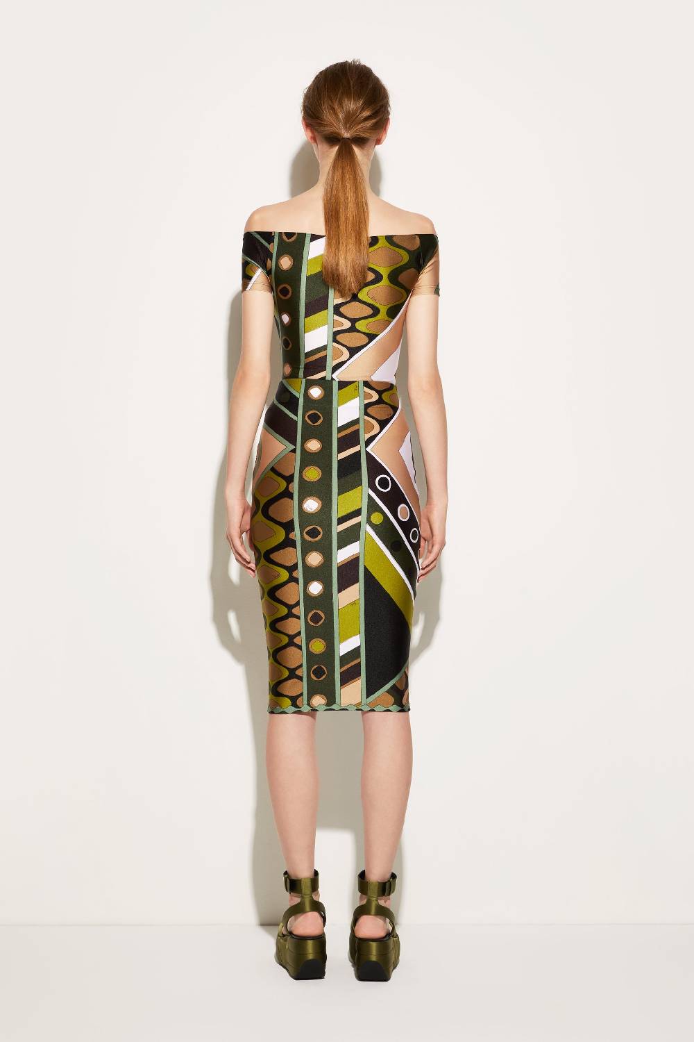 Pucci Gonna a tubino con stampa Vivara Outlet