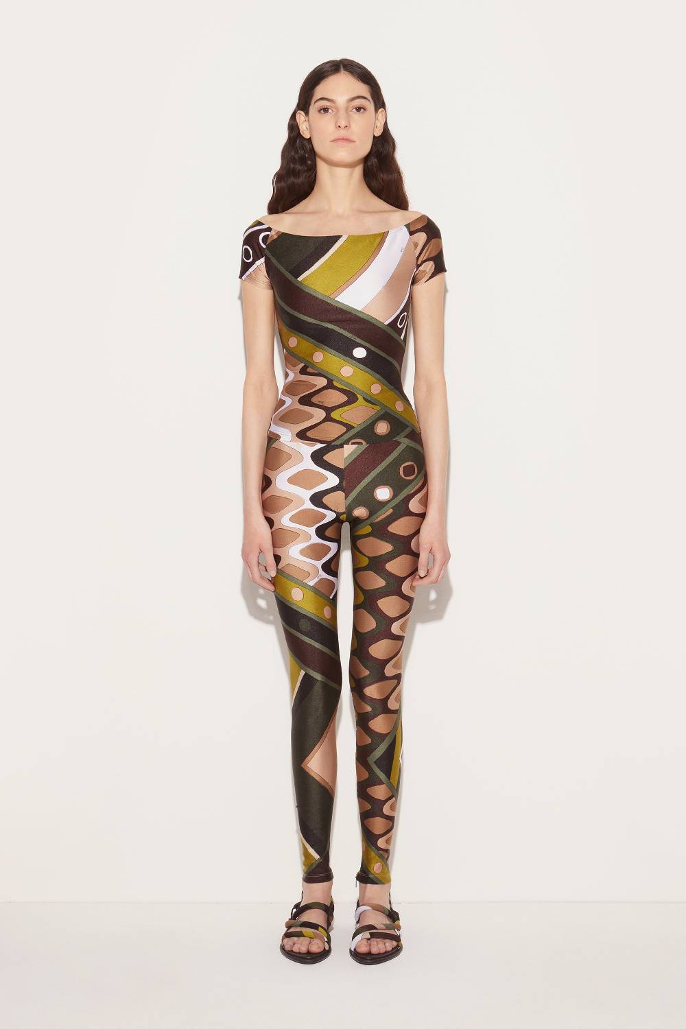 Pucci Leggings con stampa Vivara Saldi