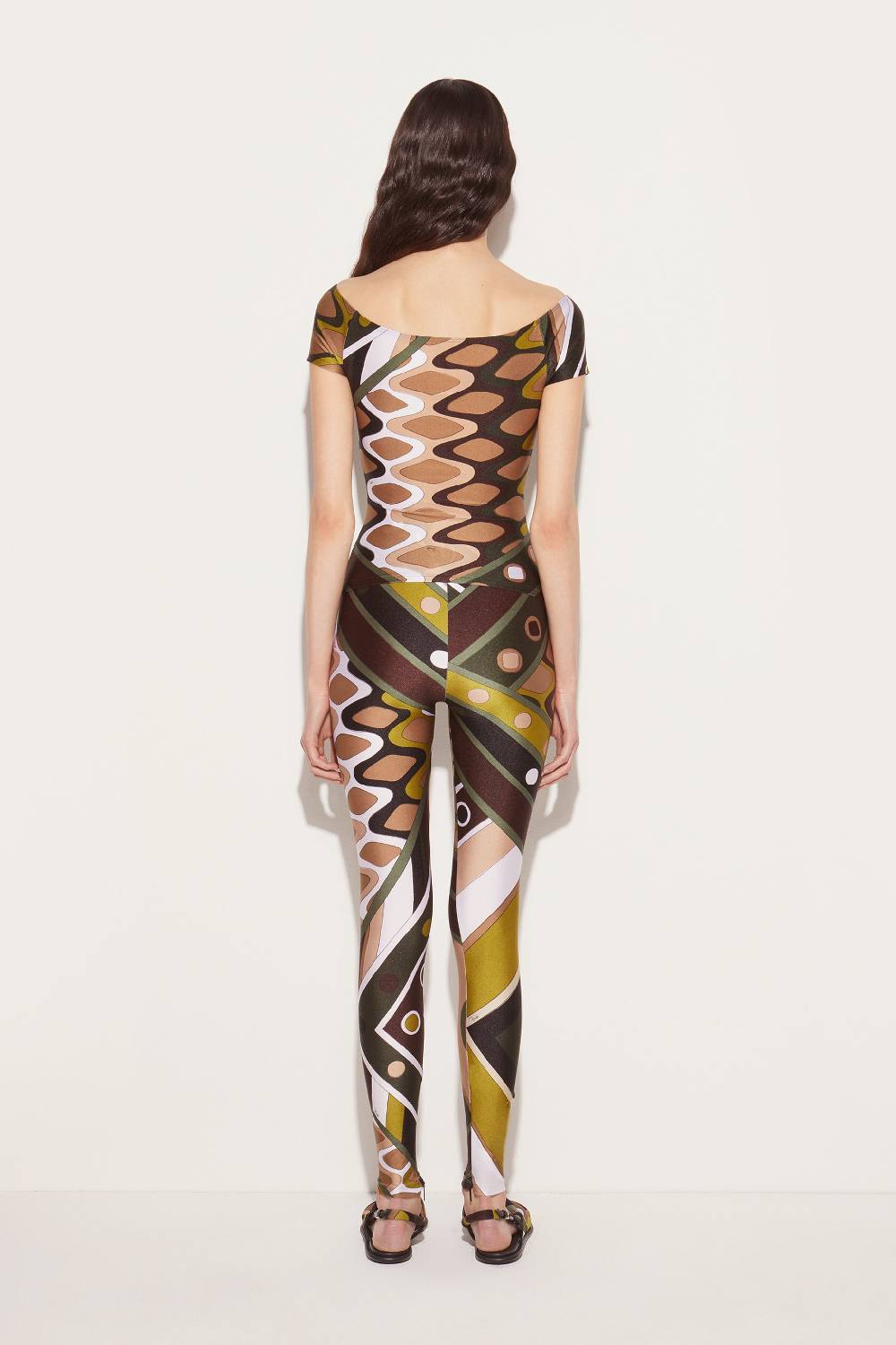 Pucci Leggings con stampa Vivara Saldi