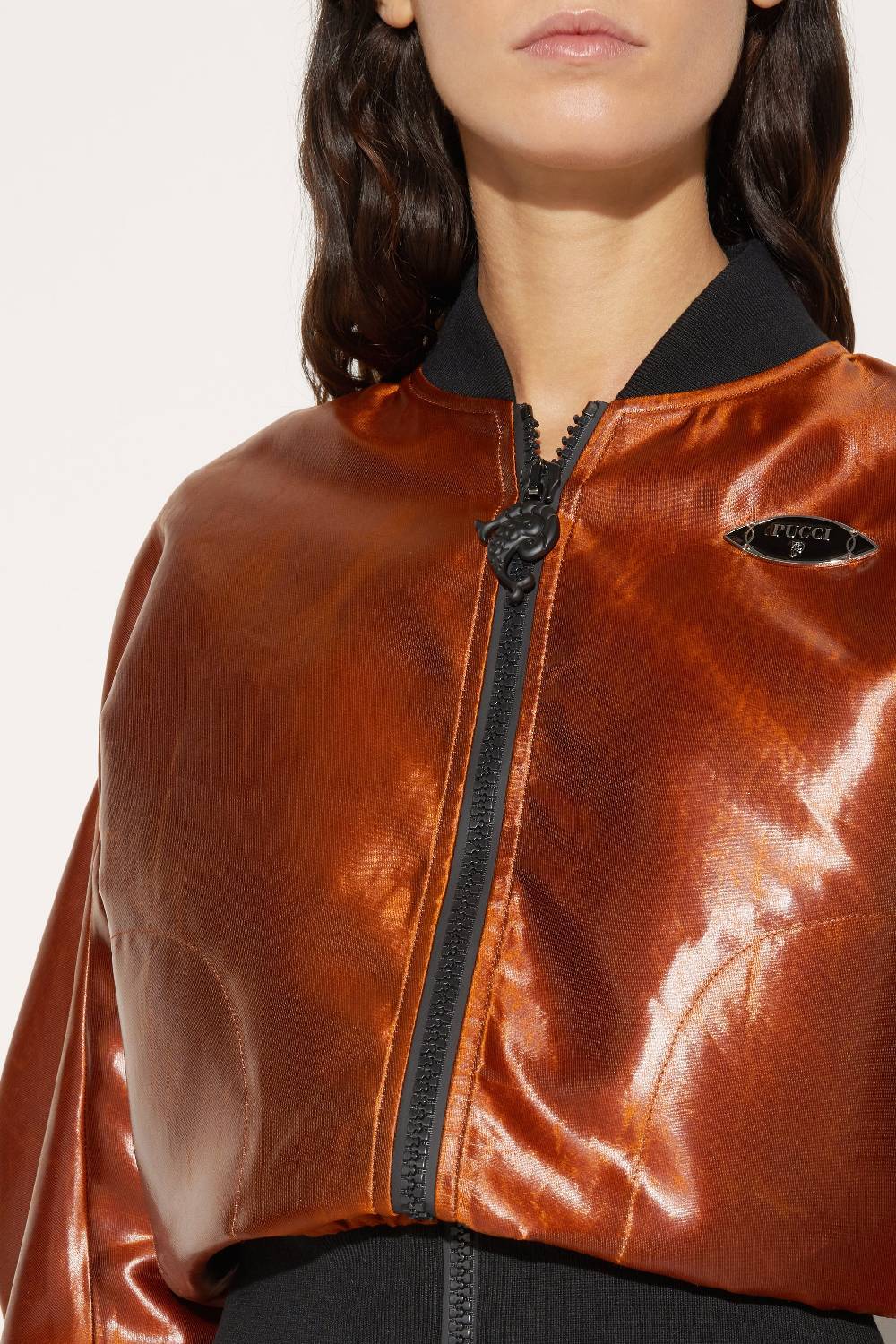 Pucci Bomber effetto pelle Moda