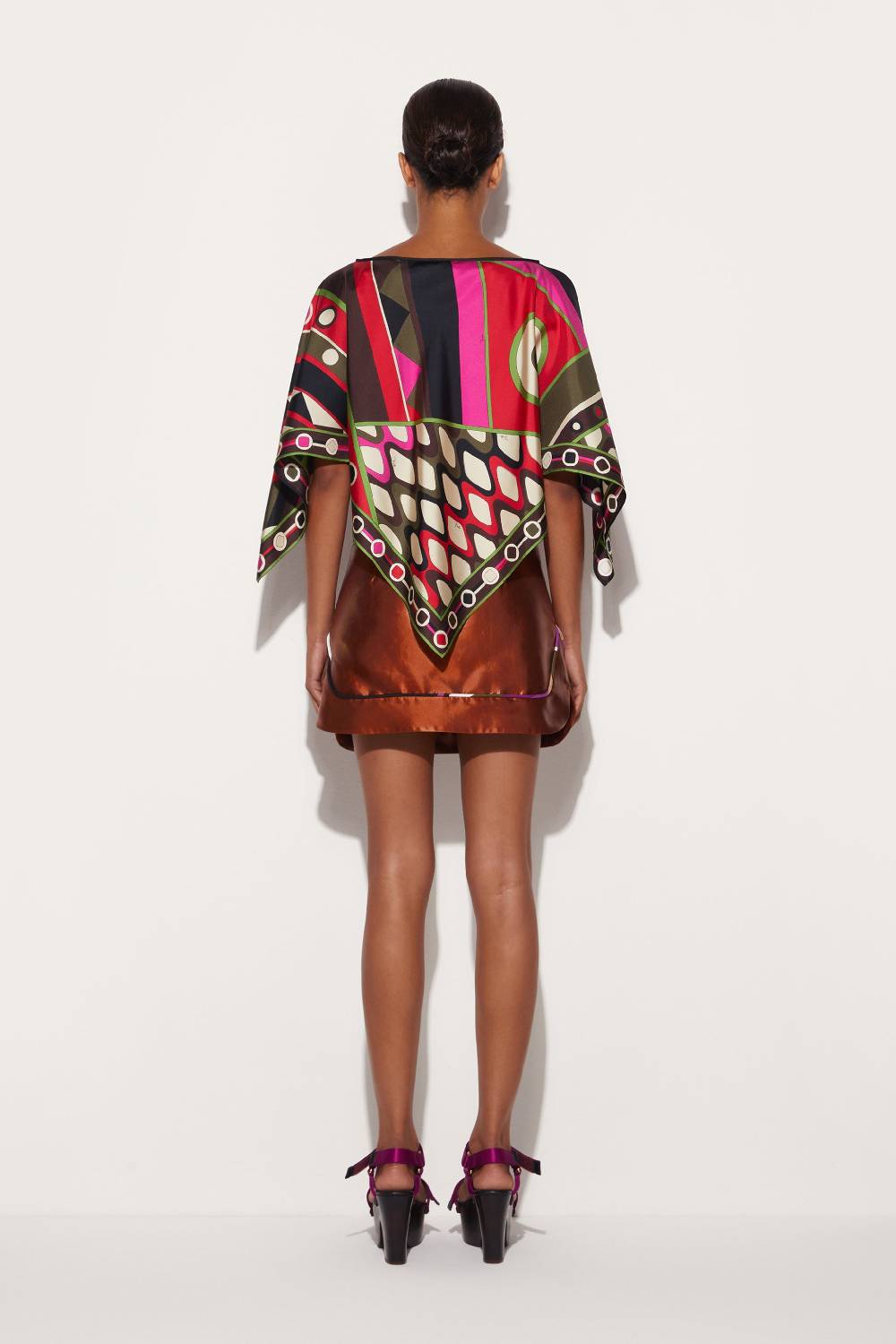 Pucci Top in seta con stampa Vivara Spedizione gratuita