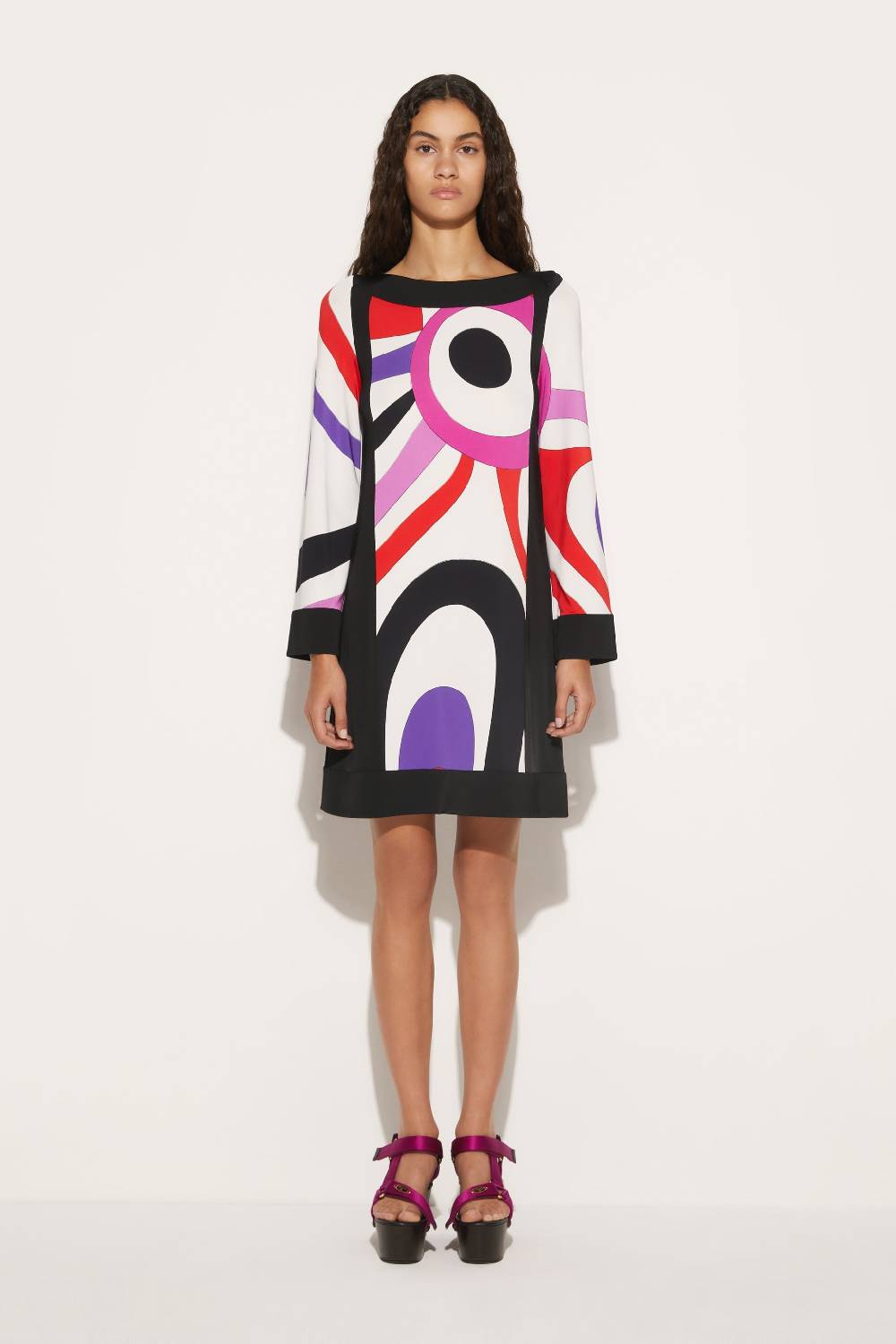 Pucci Mini abito con stampa Marmo Offerta natalizia