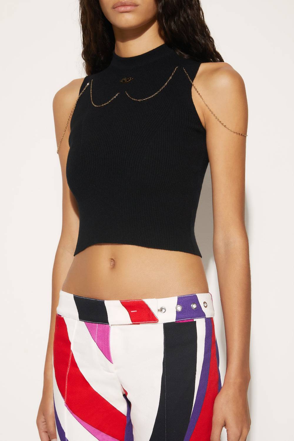 Pucci Pantaloni con stampa Marmo Offerta San Valentino