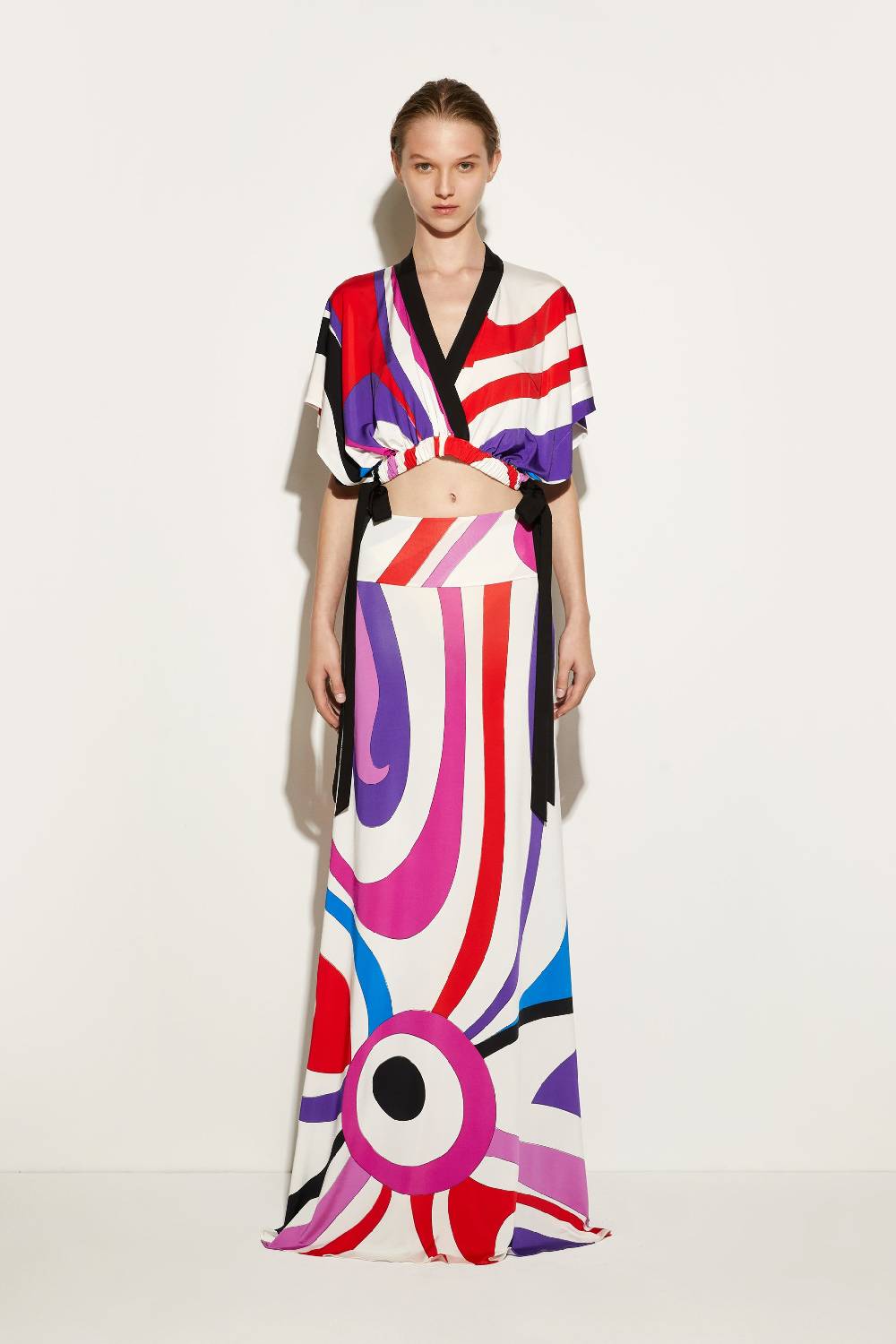 Pucci Gonna lunga con stampa Marmo Latest fashion