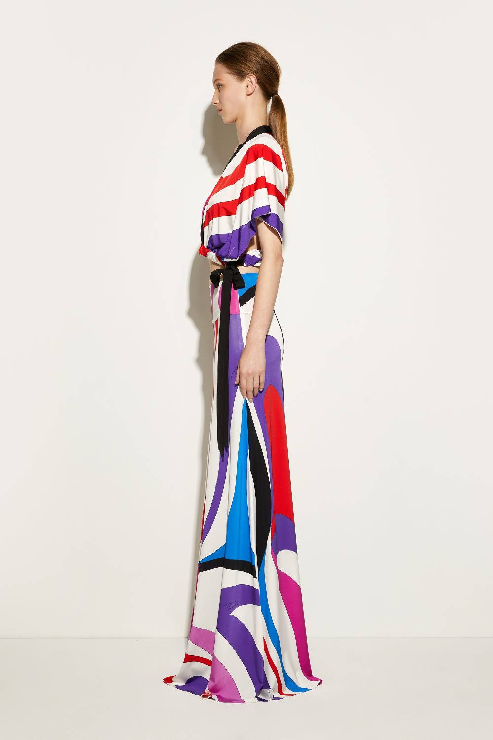 Pucci Gonna lunga con stampa Marmo Latest fashion