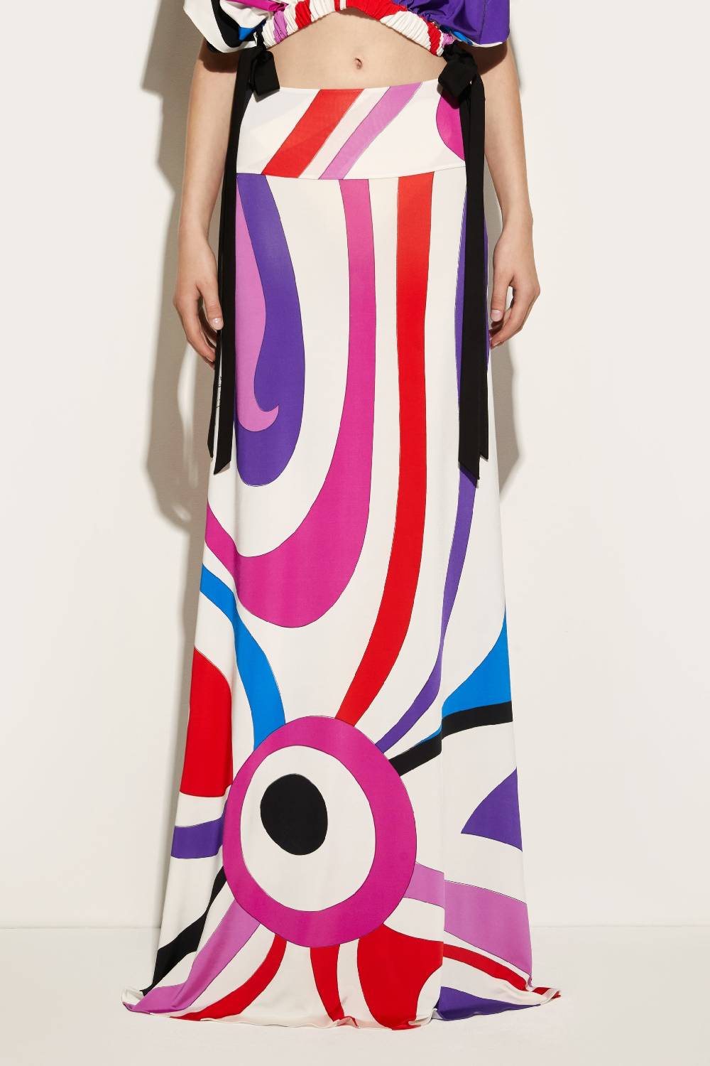 Pucci Gonna lunga con stampa Marmo Latest fashion