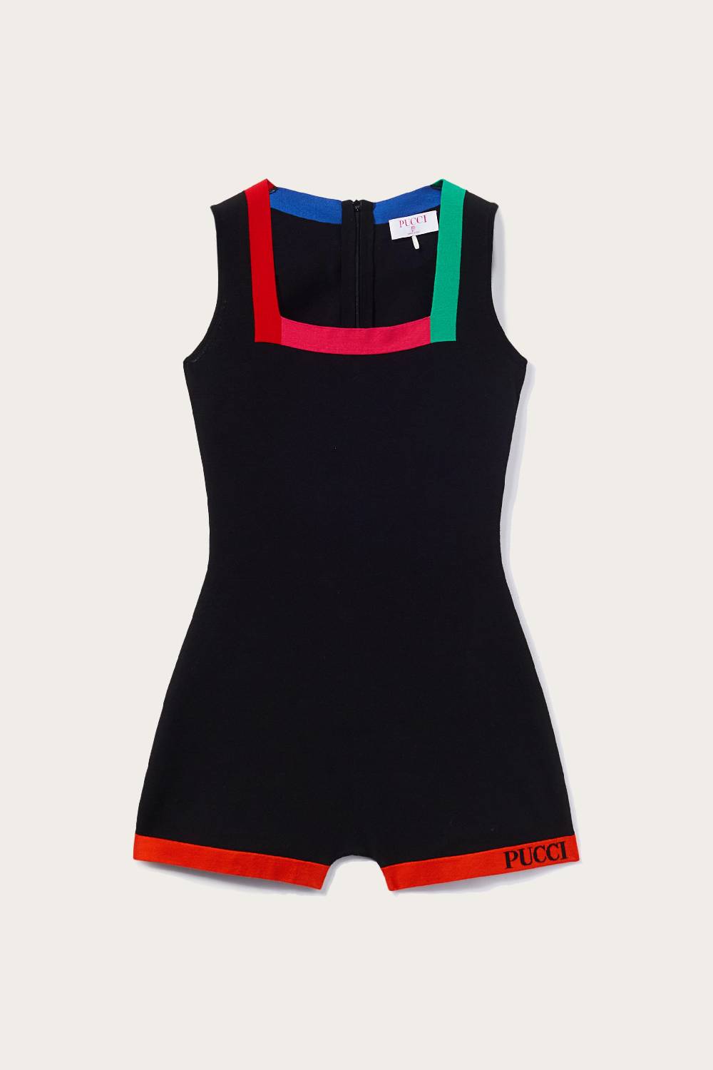 Pucci Tuta corta con design color-block Ultimi due giorni