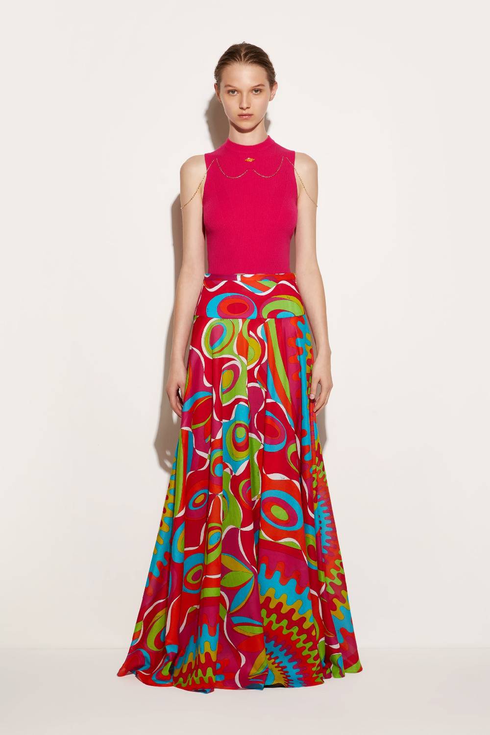 Pucci Top con dettaglio a catena Fino al 65% di sconto