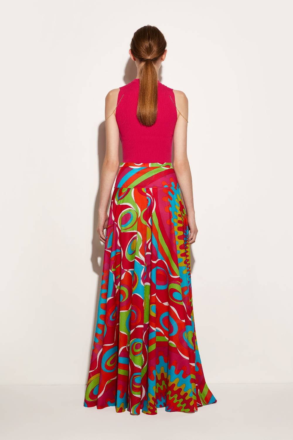 Pucci Top con dettaglio a catena Fino al 65% di sconto