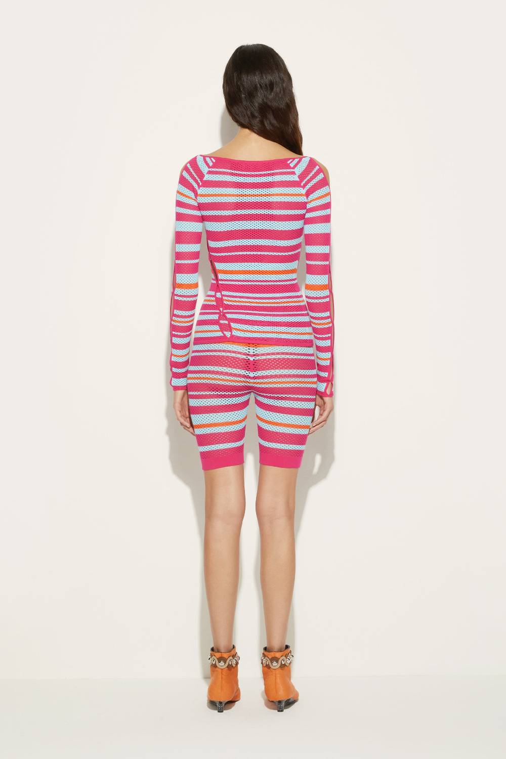 Pucci Top in maglia con motivo a righe Offerta speciale della fabbrica