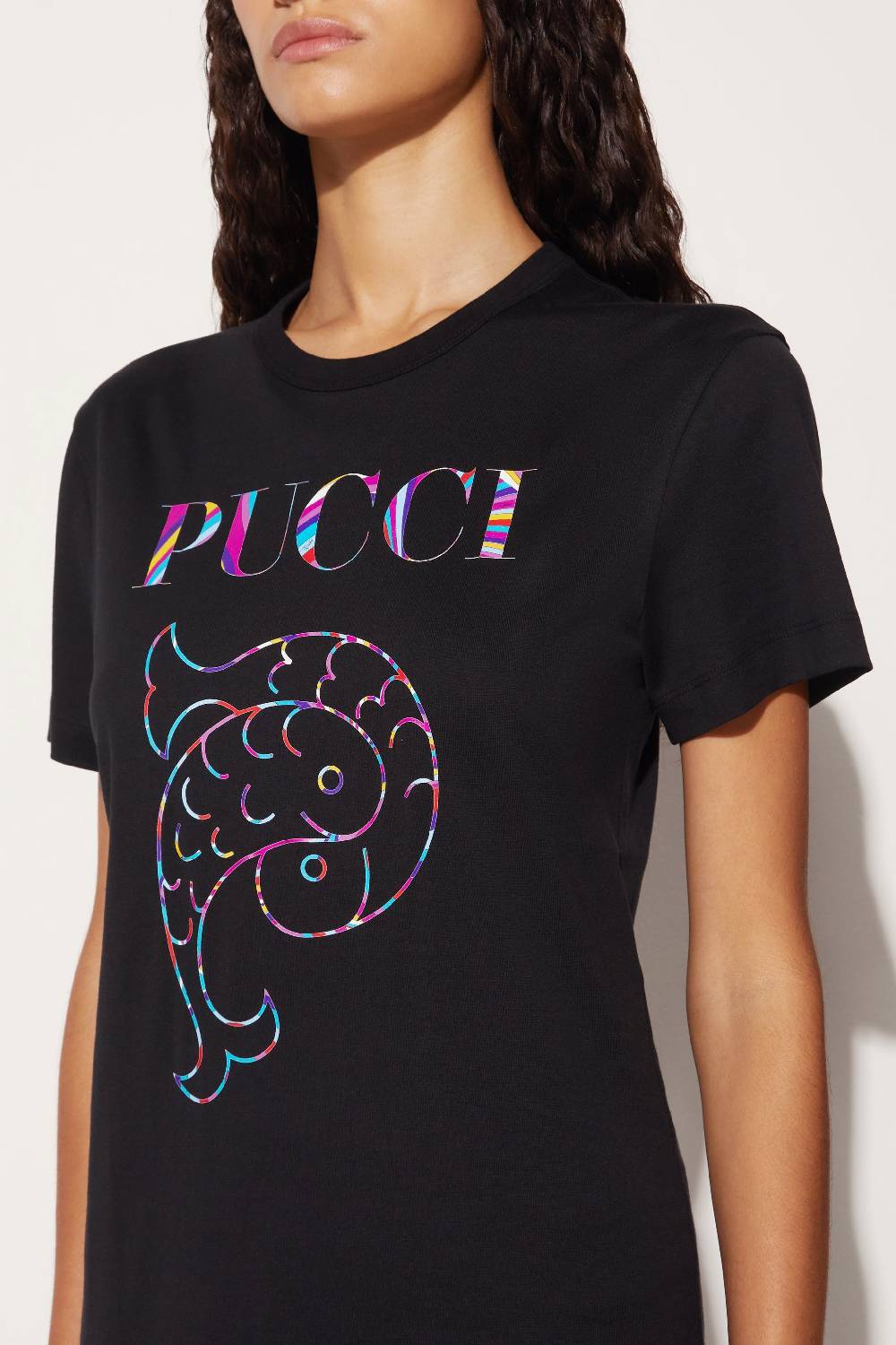Pucci T-shirt con logo Officina