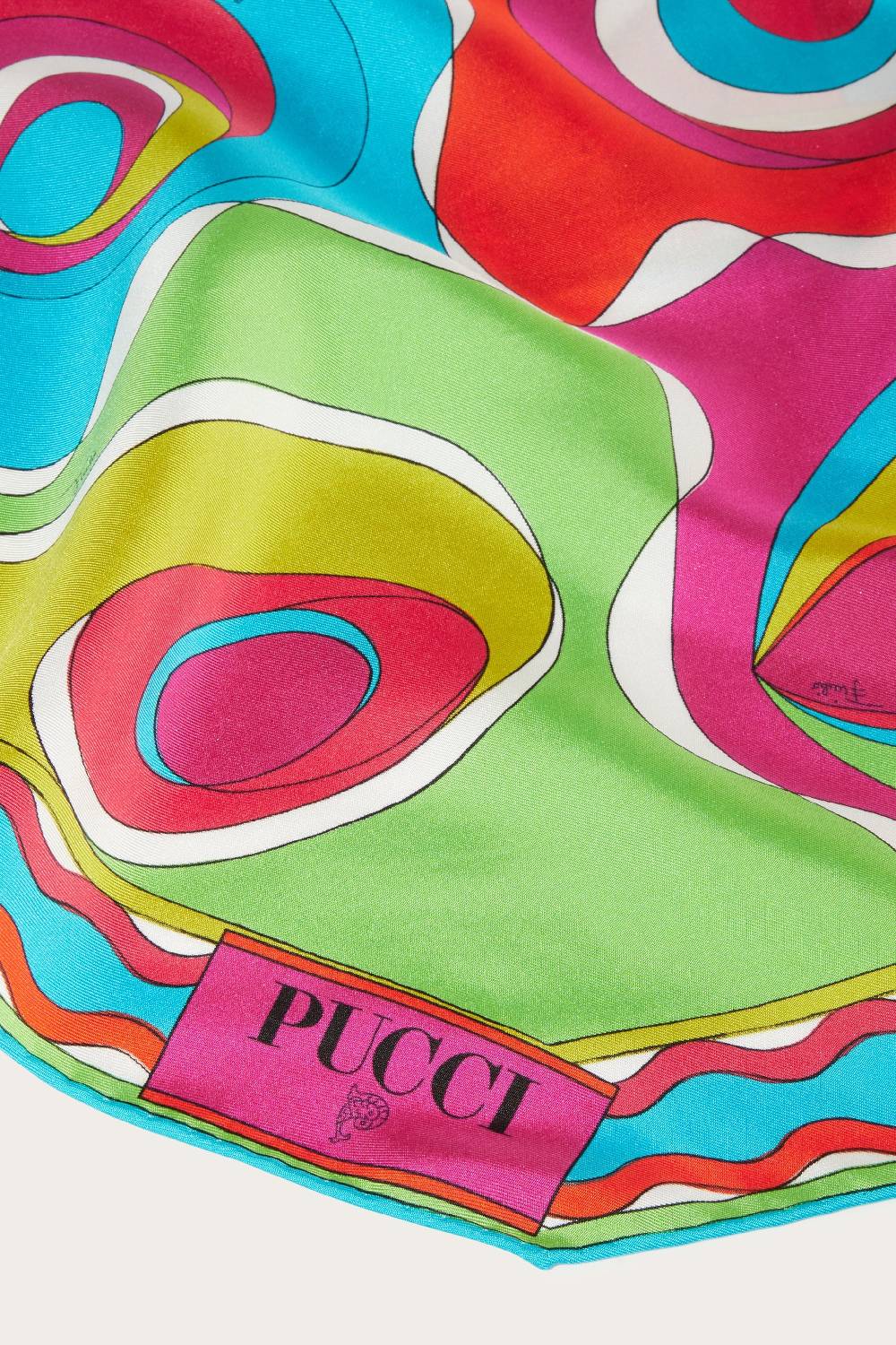 Pucci Foulard in seta con stampa Bersaglio Black Friday Prezzi