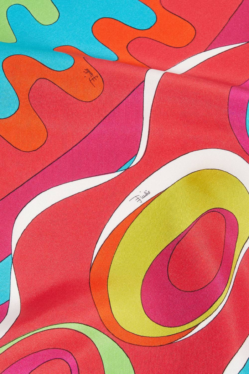 Pucci Foulard in seta con stampa Bersaglio Black Friday Prezzi