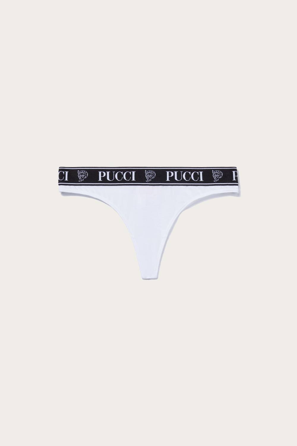 Pucci 3 Pack Tanga con logo jacquard In Linea