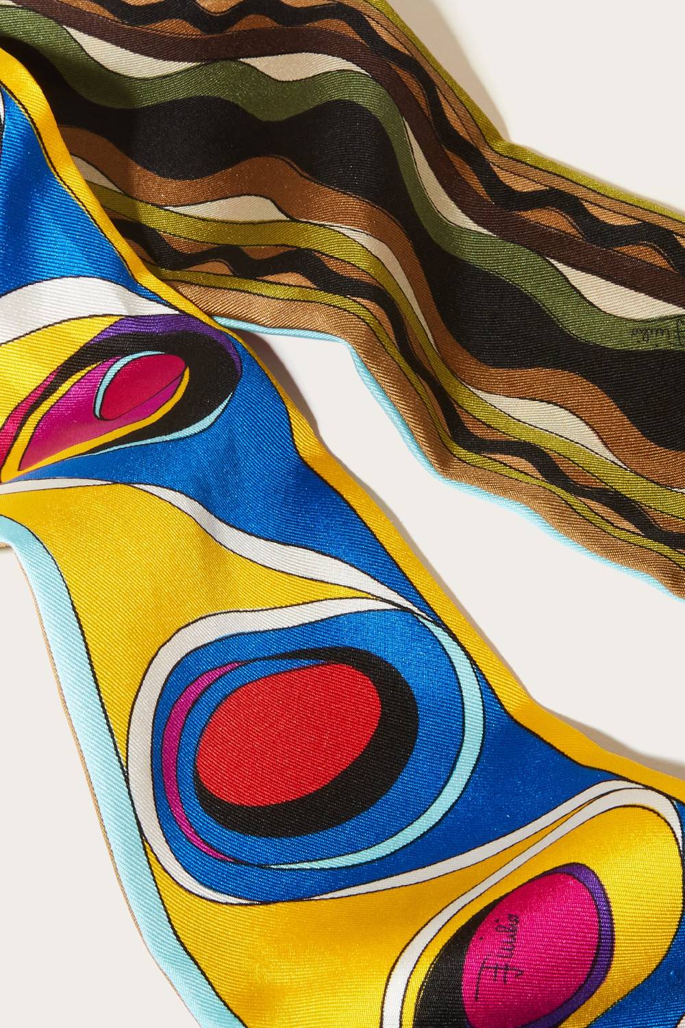 Pucci Foulard in seta con stampa Bersaglio Promozione