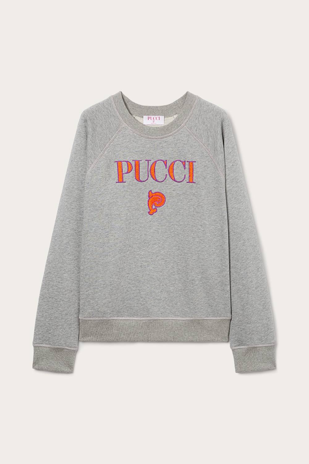 Pucci Felpa con logo ricamato Spedizione Gratuita