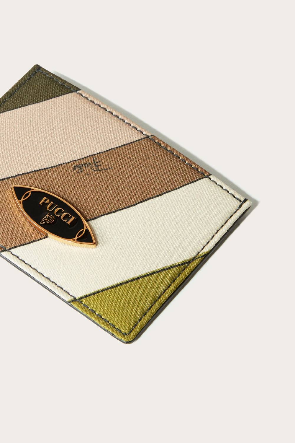 Pucci Portacarte con stampa Iride Consegna Veloce