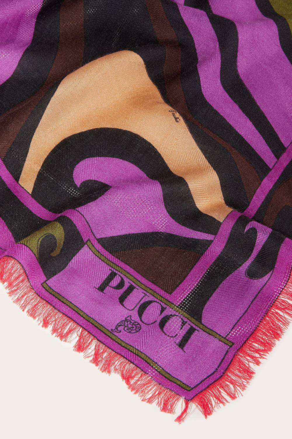 Pucci Foulard grande jacquard con motivo Marmo Affare Del Giorno