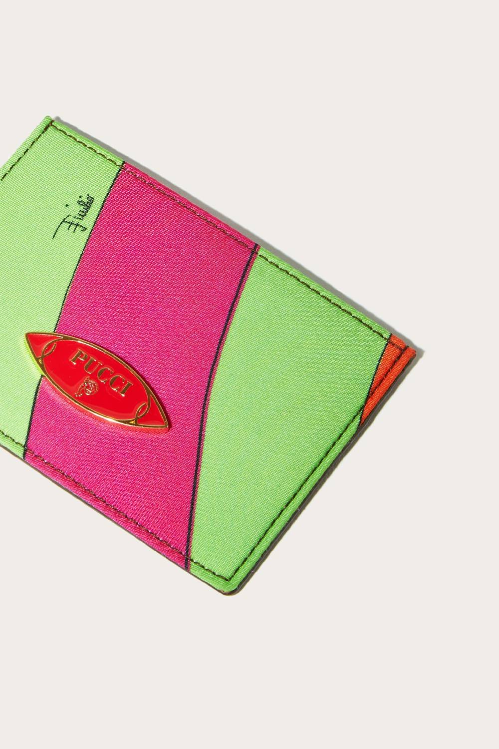 Pucci Portacarte con stampa Iride Online