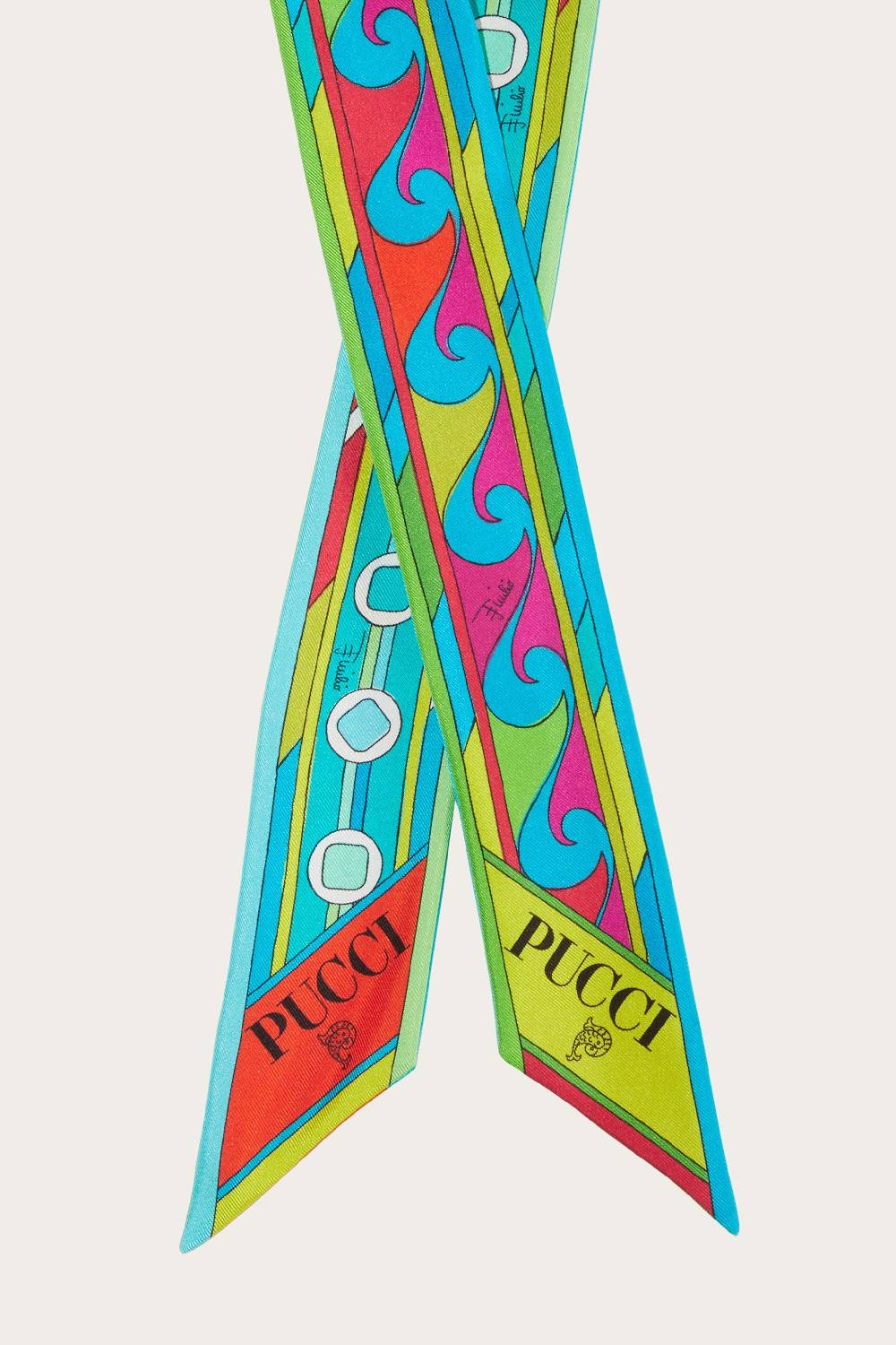 Pucci Foulard in seta con stampa Vivara Outlet