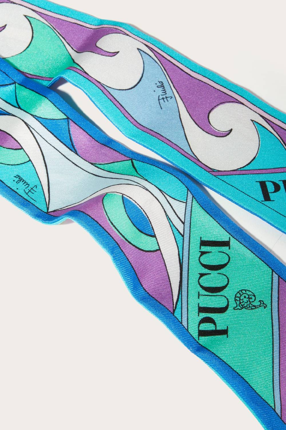 Pucci Foulard in seta con stampa Rombi Vendita Calda