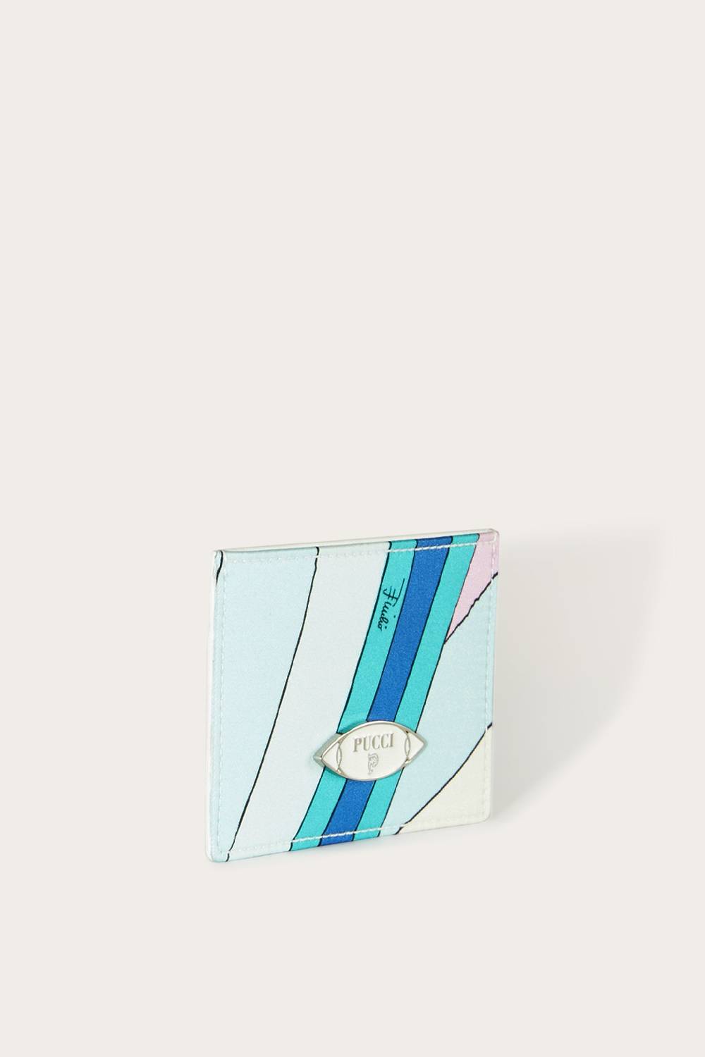 Pucci Portacarte con stampa Iride Negozio