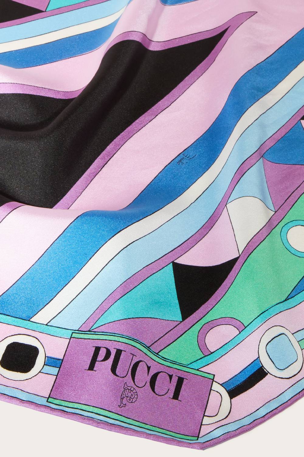 Pucci Foulard in seta con stampa Vivara Nuova