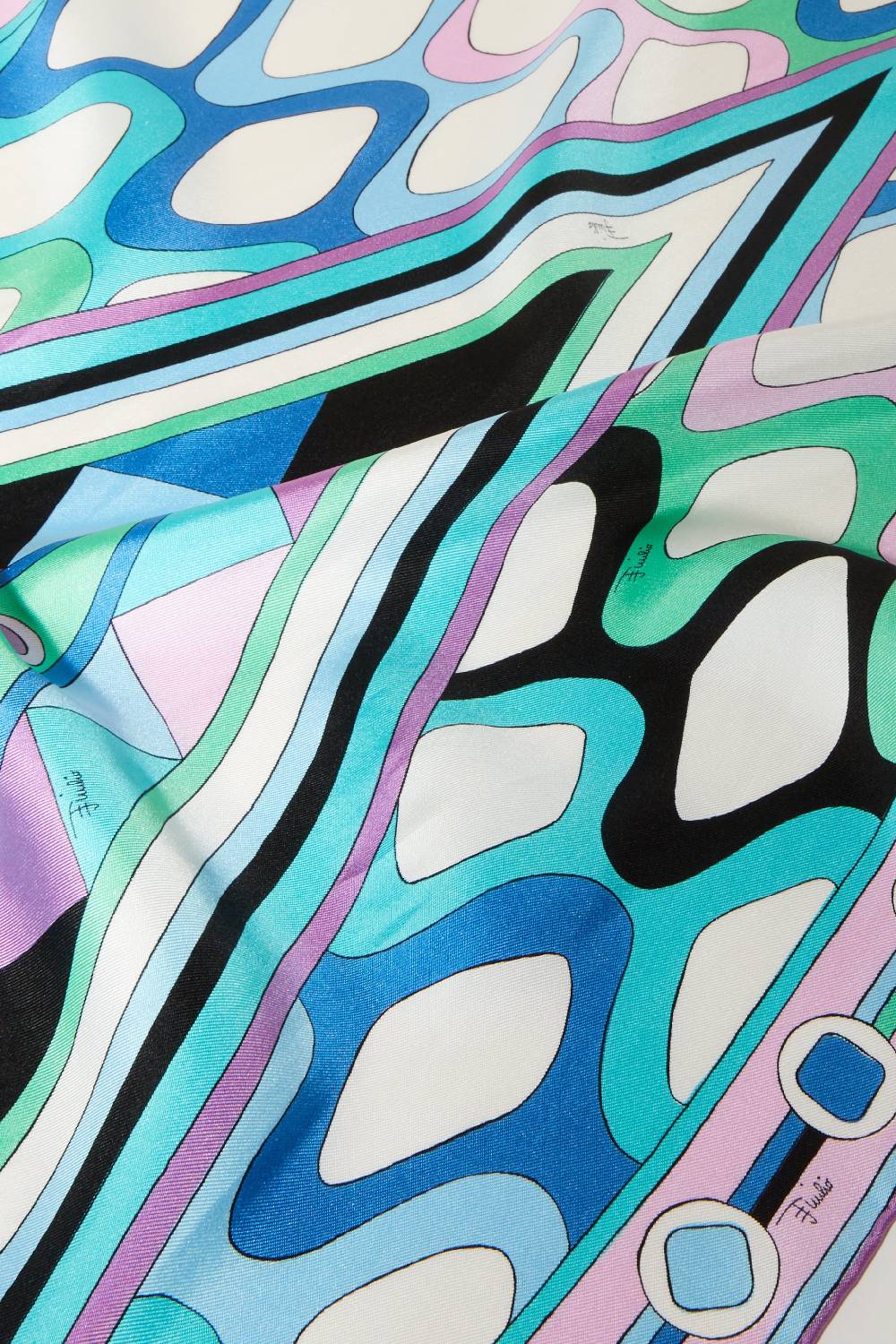 Pucci Foulard in seta con stampa Vivara Nuova
