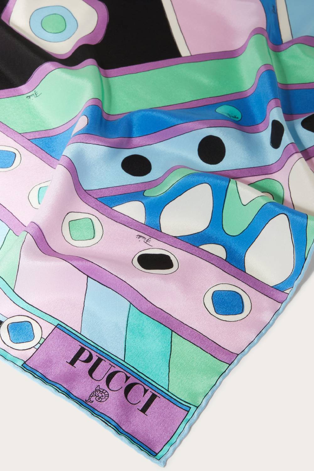 Pucci Hijab in seta con stampa Vivara Moda