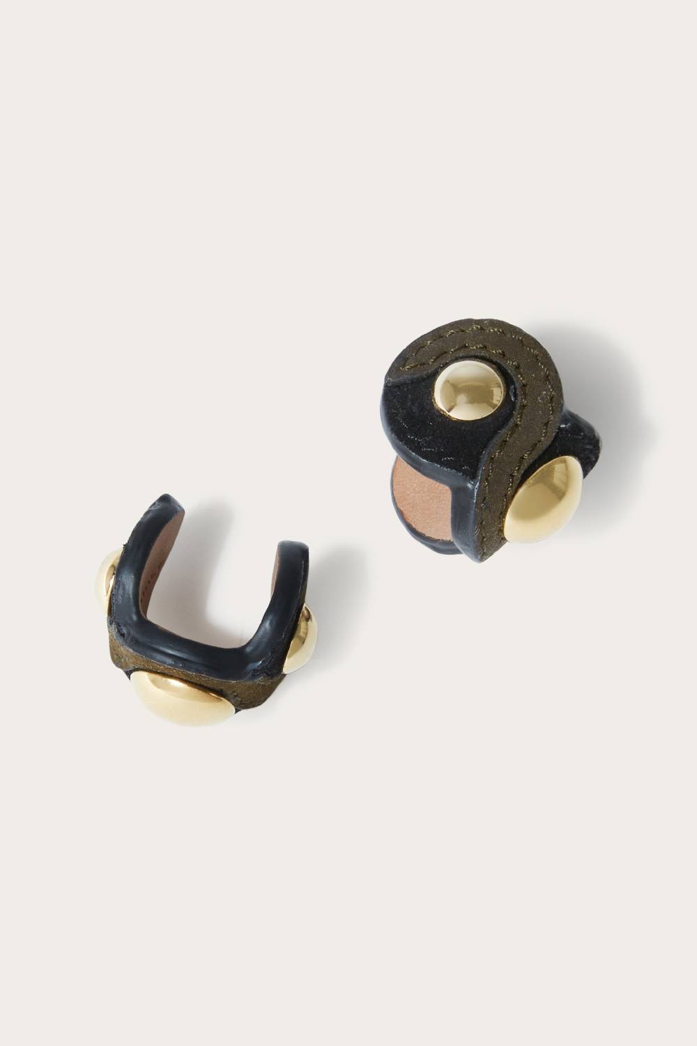 Pucci Anello Onde chunky in pelle scamosciata Shopping online