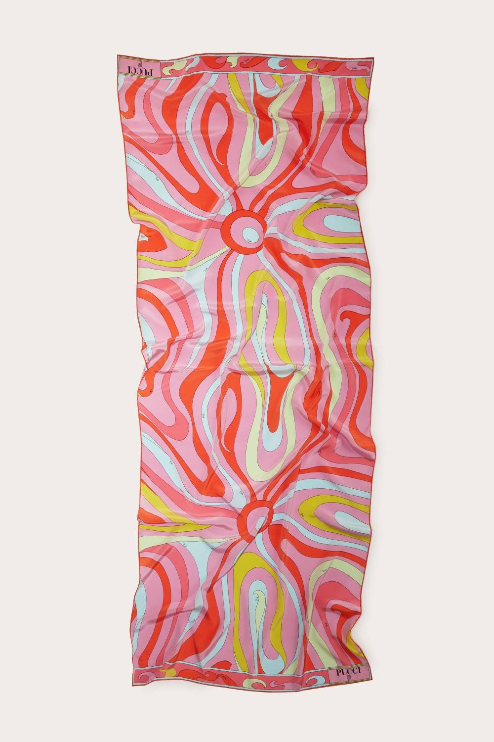 Pucci Foulard in seta con stampa Marmo Cyber Monday