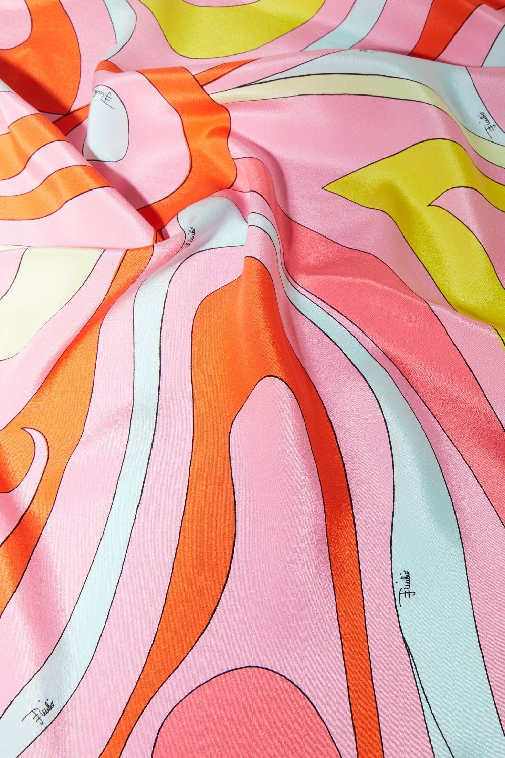 Pucci Foulard in seta con stampa Marmo Cyber Monday