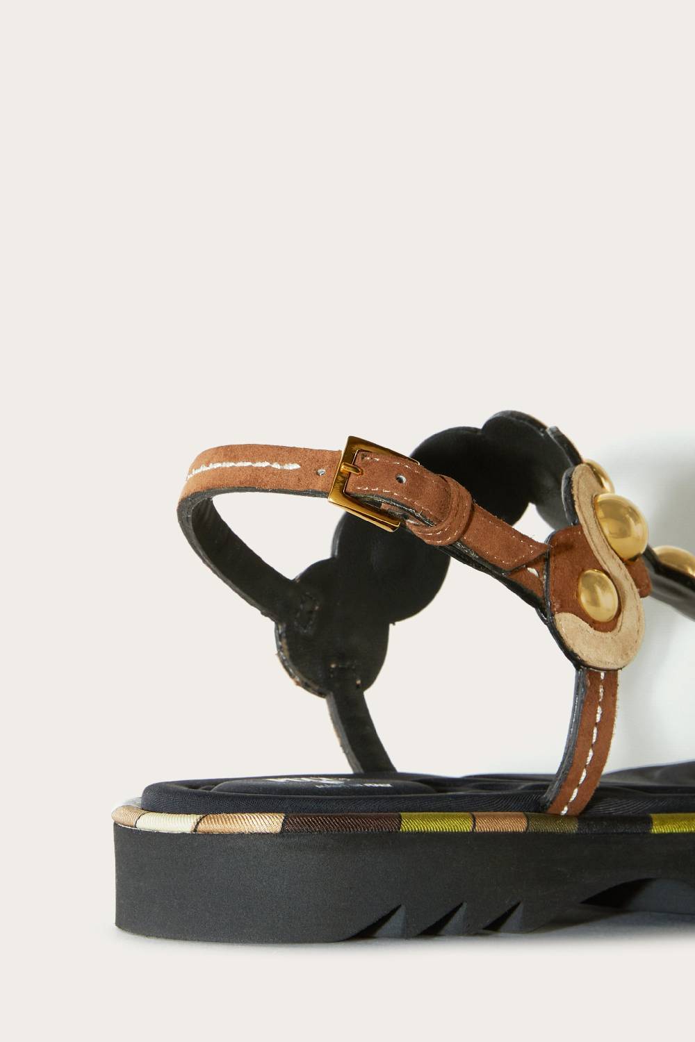 Pucci Sandali in pelle scamosciata con motivo Onde Grandi sconti