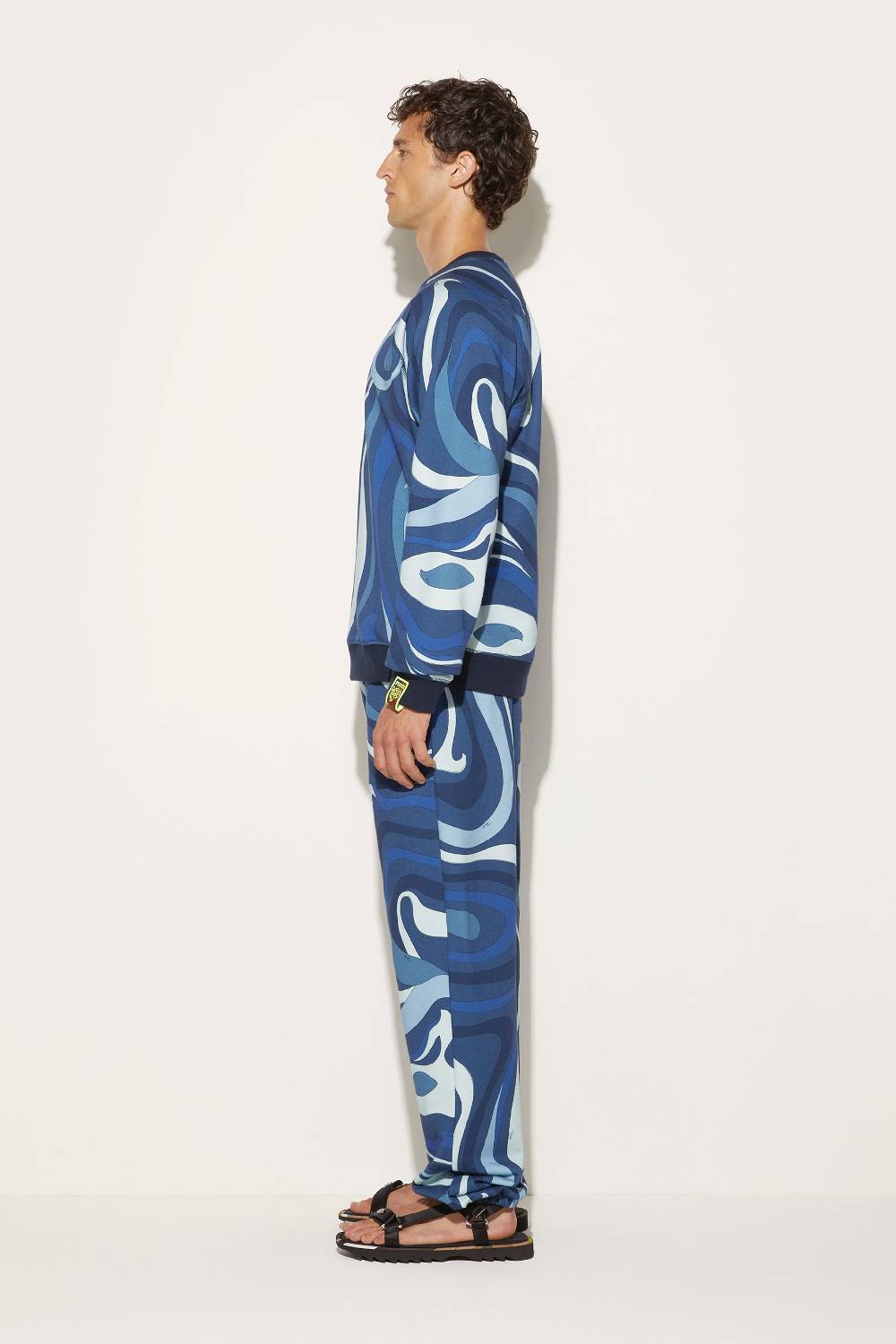 Pucci Felpa con stampa Marmo Sconti VIP