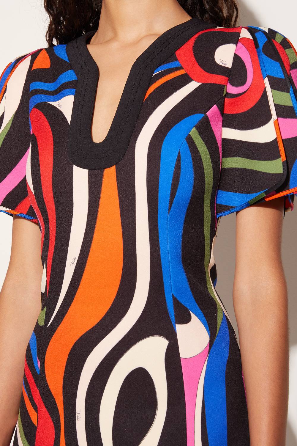 Pucci Mini abito con stampa Marmo Fino al 50% di sconto