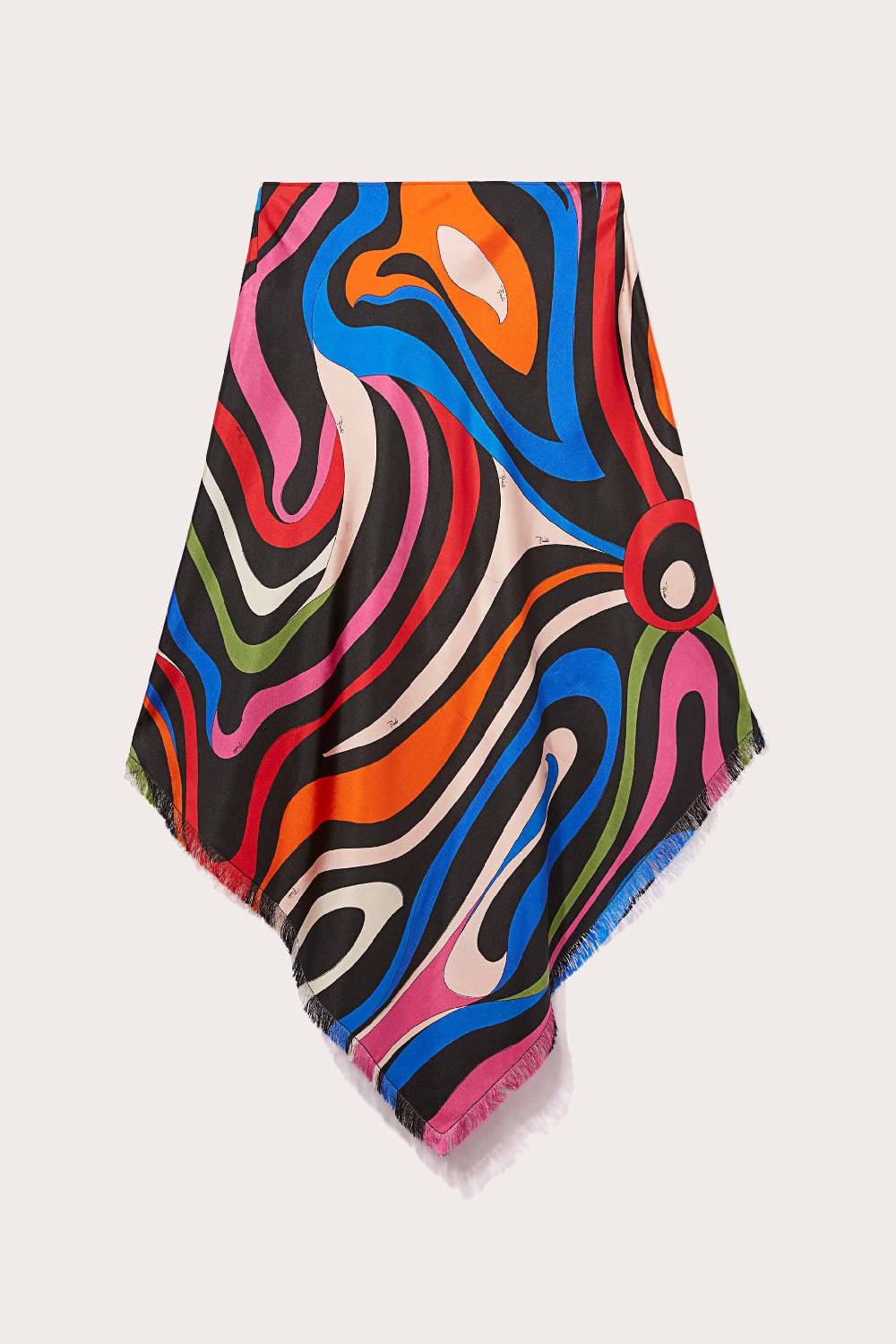 Pucci Gonna in seta con stampa Marmo Only for today