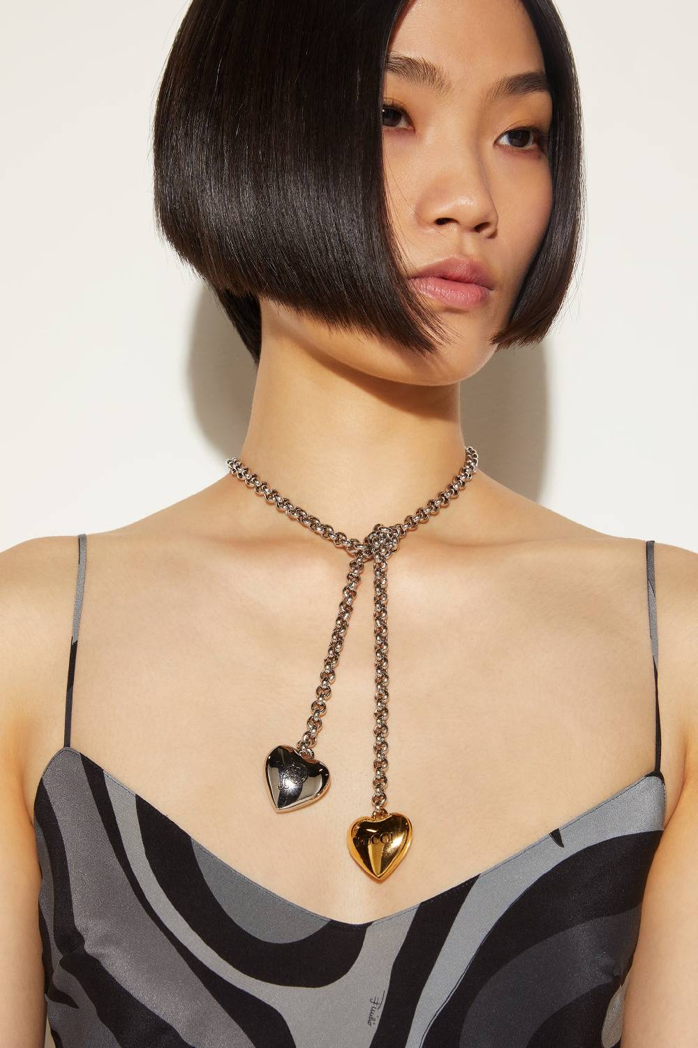 Pucci Collana con ciondoli a cuore Limitato a 3 giorni